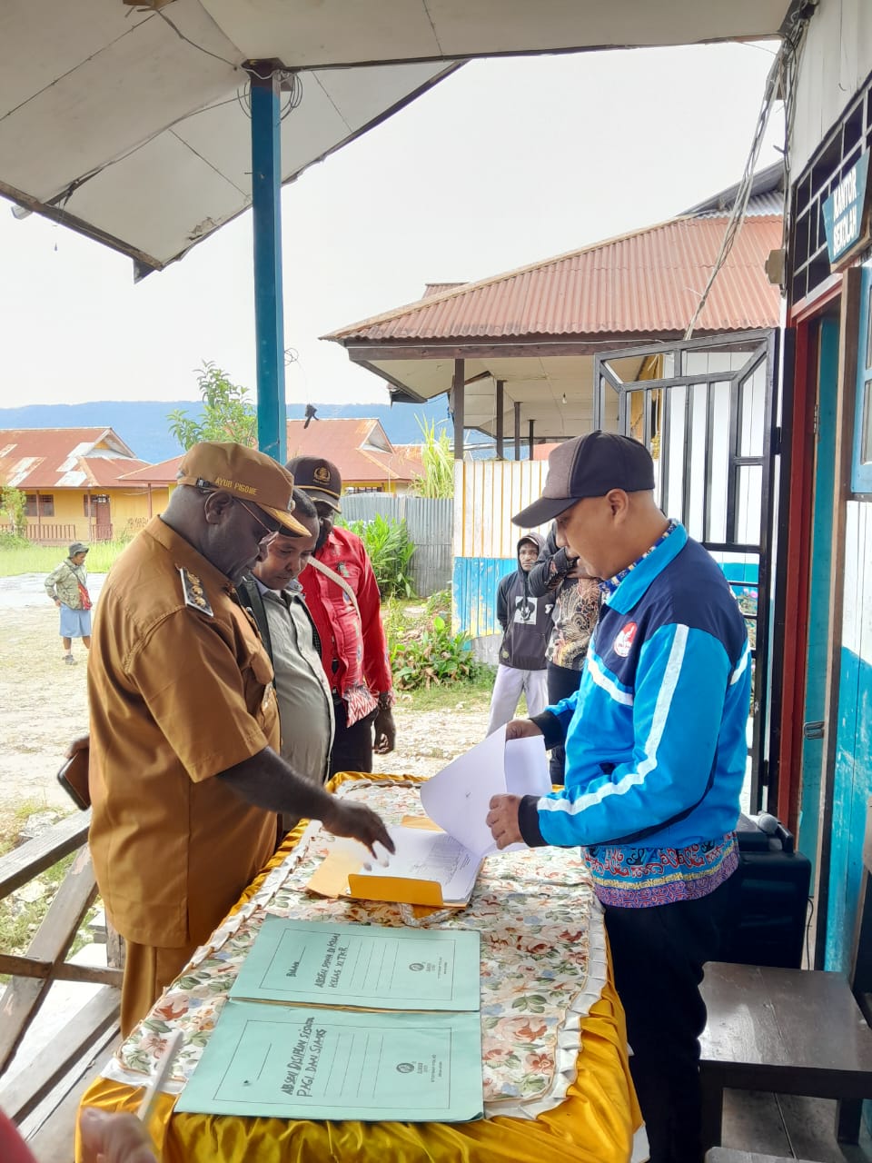 Kunjungan Wakil Bupati Deiyai