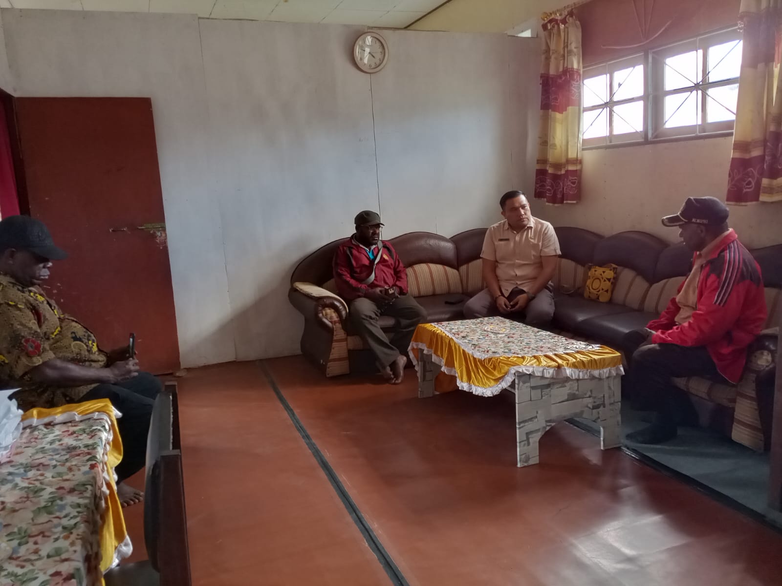 Kunjungan dari Kodim/ TNI dalam hal seleksi untuk menjadi Calon Anggota Paskibraka Provinsi Papua Tengah